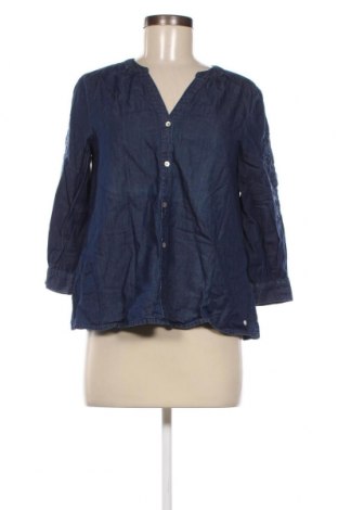 Γυναικείο πουκάμισο Bonobo, Μέγεθος XS, Χρώμα Μπλέ, Τιμή 14,85 €