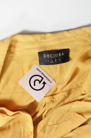 Дамска риза Decjuba, Размер M, Цвят Жълт, Цена 34,00 лв.