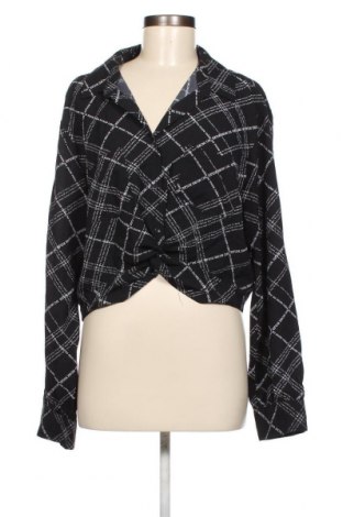 Γυναικείο πουκάμισο Fb Sister, Μέγεθος XL, Χρώμα Μαύρο, Τιμή 4,02 €