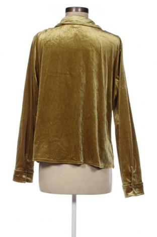 Γυναικείο πουκάμισο H&M, Μέγεθος M, Χρώμα Χρυσαφί, Τιμή 3,87 €