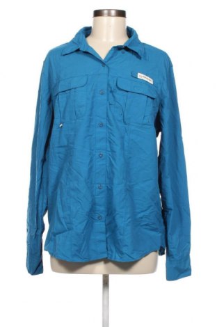 Γυναικείο πουκάμισο Magellan, Μέγεθος XL, Χρώμα Μπλέ, Τιμή 4,50 €