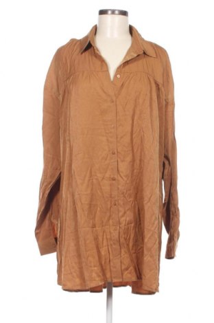 Γυναικείο πουκάμισο Object, Μέγεθος M, Χρώμα Καφέ, Τιμή 4,46 €