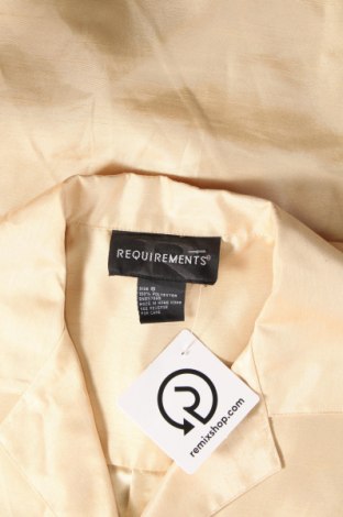 Дамска риза Requirements, Размер M, Цвят Бежов, Цена 5,00 лв.