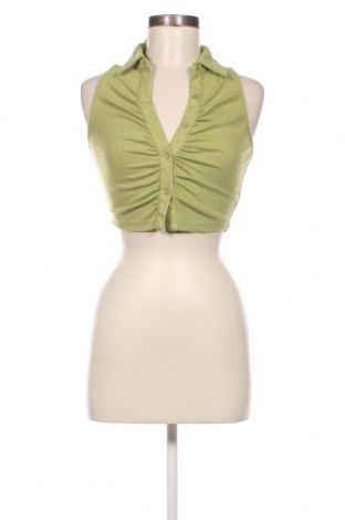 Дамска риза SHEIN, Размер XS, Цвят Зелен, Цена 8,00 лв.