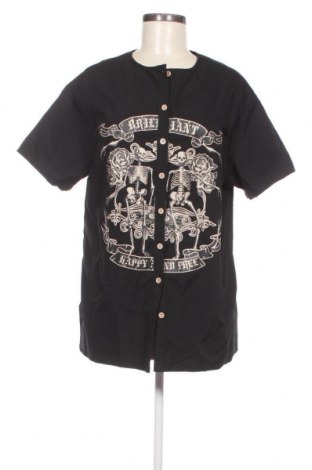 Γυναικείο πουκάμισο SHEIN, Μέγεθος S, Χρώμα Μαύρο, Τιμή 3,27 €