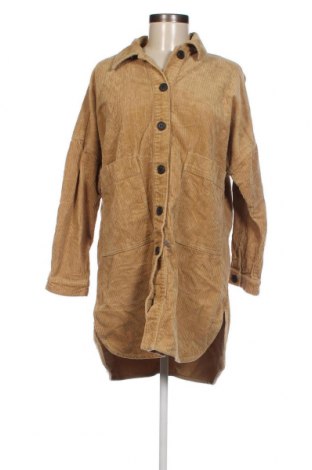 Дамска риза Zara Trafaluc, Размер XS, Цвят Бежов, Цена 11,00 лв.