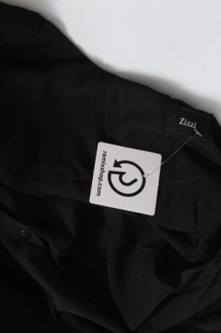 Γυναικείο πουκάμισο Zizzi, Μέγεθος 3XL, Χρώμα Μαύρο, Τιμή 17,94 €
