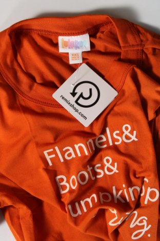 Дамска тениска LulaRoe, Размер XXS, Цвят Оранжев, Цена 10,92 лв.