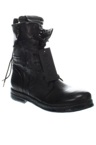 Γυναικείες μπότες Replay, Μέγεθος 41, Χρώμα Μαύρο, Τιμή 190,21 €