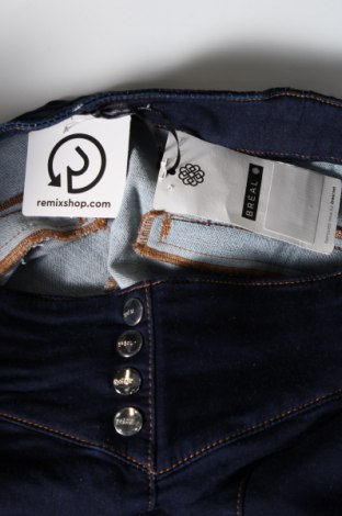 Damskie jeansy Breal, Rozmiar XL, Kolor Niebieski, Cena 115,95 zł