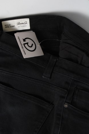 Дамски дънки Denim&Co., Размер M, Цвят Черен, Цена 4,35 лв.