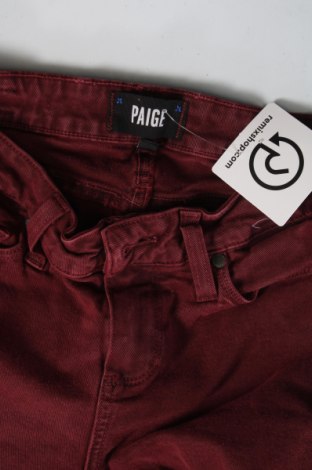 Damen Jeans Paige, Größe S, Farbe Rot, Preis 4,87 €