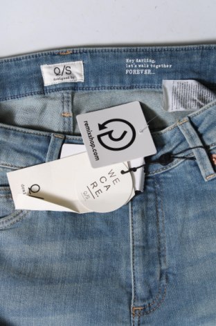 Damskie jeansy Q/S by S.Oliver, Rozmiar S, Kolor Niebieski, Cena 41,74 zł