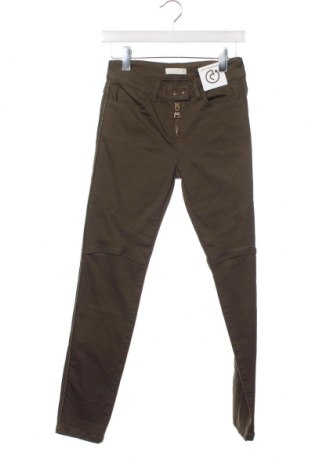 Дамски панталон Sonia De Nisco, Размер XS, Цвят Зелен, Цена 12,32 лв.