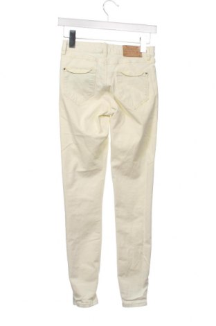 Damskie jeansy Zara, Rozmiar XS, Kolor Żółty, Cena 63,97 zł