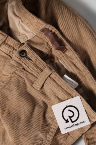 Pantaloni de velvet de femei, Mărime M, Culoare Bej, Preț 19,08 Lei