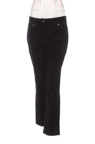 Γυναικείο κοτλέ παντελόνι Adagio, Μέγεθος M, Χρώμα Μαύρο, Τιμή 2,51 €