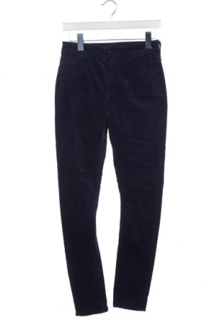 Pantaloni de velvet de femei G-Star Raw, Mărime S, Culoare Albastru, Preț 104,08 Lei