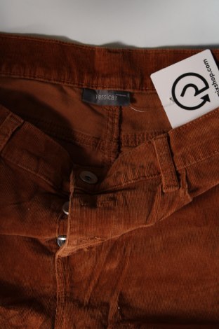 Дамски джинси Yessica, Размер L, Цвят Кафяв, Цена 7,25 лв.