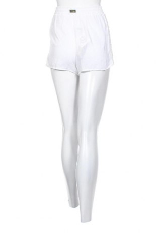 Дамски къс панталон F**k, Размер S, Цвят Бял, Цена 19,44 лв.