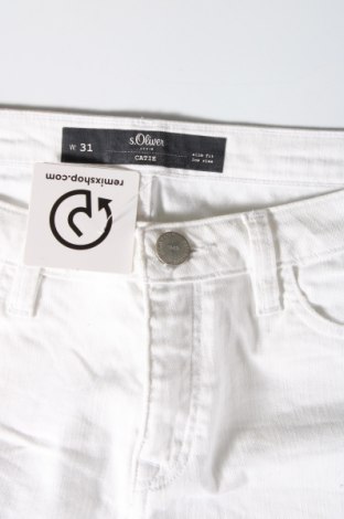 Pantaloni scurți de femei S.Oliver, Mărime M, Culoare Alb, Preț 71,99 Lei