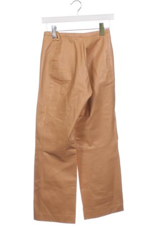 Dámske kožené nohavice , Veľkosť XS, Farba Béžová, Cena  36,67 €