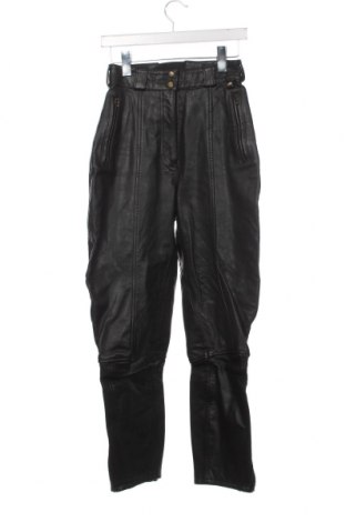 Pantaloni de piele pentru damă, Mărime XXS, Culoare Negru, Preț 211,18 Lei