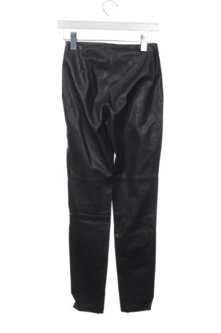 Pantaloni de piele pentru damă Mango, Mărime XS, Culoare Gri, Preț 45,99 Lei