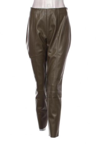 Pantaloni de piele pentru damă S.Oliver Black Label, Mărime L, Culoare Verde, Preț 129,67 Lei