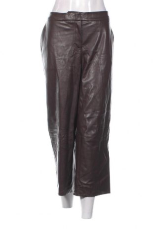 Дамски кожен панталон Someday., Размер XL, Цвят Червен, Цена 13,05 лв.