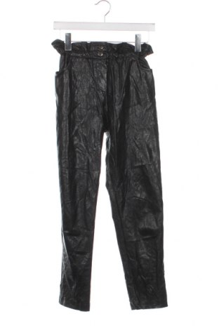Γυναικείο παντελόνι δερμάτινο, Μέγεθος XS, Χρώμα Μαύρο, Τιμή 2,67 €