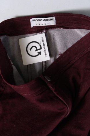 Dámske nohavice American Apparel, Veľkosť S, Farba Červená, Cena  3,12 €