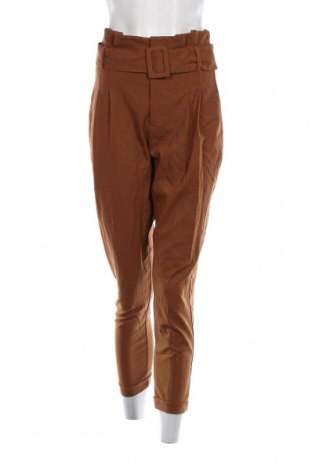 Pantaloni de femei Bershka, Mărime S, Culoare Bej, Preț 29,57 Lei