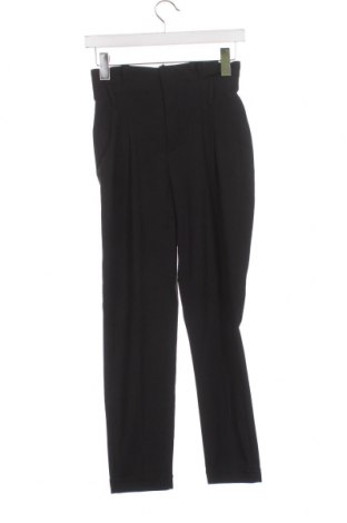 Дамски панталон Bershka, Размер XS, Цвят Черен, Цена 8,70 лв.