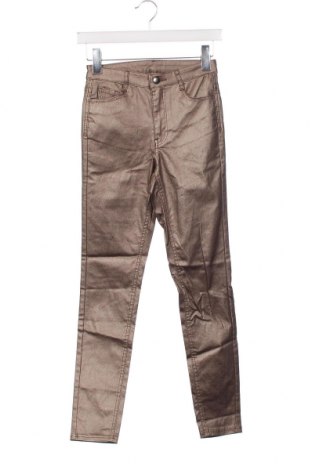 Дамски панталон Calzedonia, Размер XS, Цвят Златист, Цена 7,83 лв.