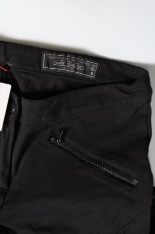 Дамски панталон Edc By Esprit, Размер S, Цвят Черен, Цена 6,67 лв.
