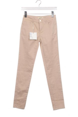 Дамски панталон Fracomina, Размер XS, Цвят Бежов, Цена 20,44 лв.