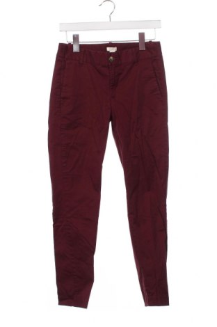 Дамски панталон J.Crew, Размер XS, Цвят Червен, Цена 4,08 лв.