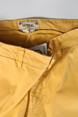 Pantaloni de femei Kaporal, Mărime XS, Culoare Galben, Preț 18,12 Lei