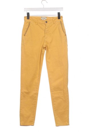 Pantaloni de femei Kaporal, Mărime XS, Culoare Galben, Preț 18,12 Lei