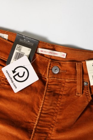 Pantaloni de femei Levi's, Mărime S, Culoare Maro, Preț 48,03 Lei