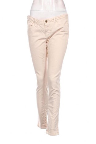 Дамски панталон Massimo Dutti, Размер L, Цвят Бежов, Цена 18,62 лв.