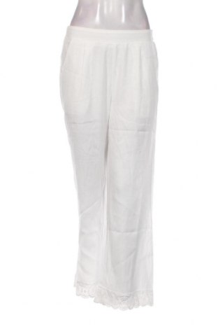 Pantaloni de femei Molly Bracken, Mărime S, Culoare Alb, Preț 71,55 Lei