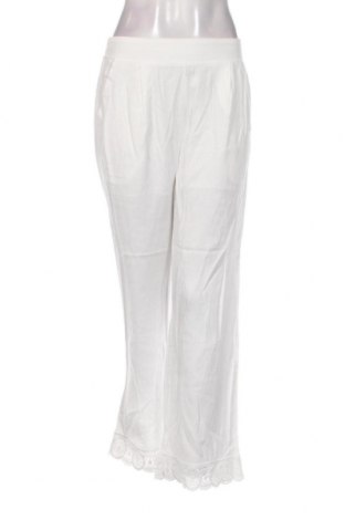 Γυναικείο παντελόνι Molly Bracken, Μέγεθος M, Χρώμα Λευκό, Τιμή 9,42 €