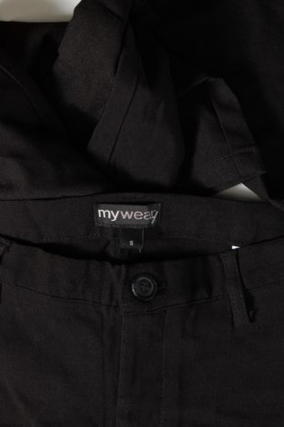 Γυναικείο παντελόνι My Wear, Μέγεθος S, Χρώμα Μαύρο, Τιμή 3,59 €
