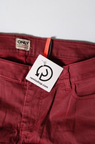 Dámske nohavice ONLY, Veľkosť M, Farba Červená, Cena  3,18 €