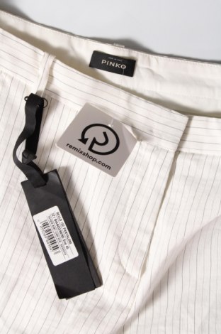 Γυναικείο παντελόνι Pinko, Μέγεθος L, Χρώμα Λευκό, Τιμή 55,46 €