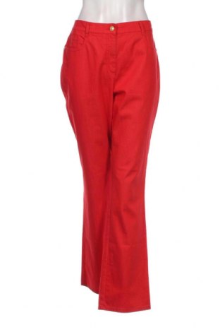 Dámské kalhoty  Pompoos Design By Harald Gloockler, Velikost L, Barva Červená, Cena  133,00 Kč
