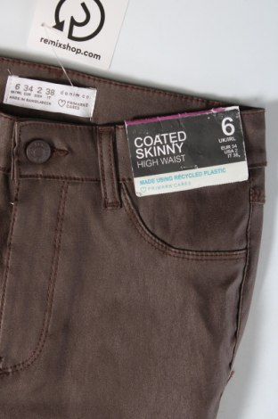 Дамски панталон Primark, Размер XS, Цвят Кафяв, Цена 6,44 лв.