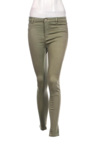 Дамски панталон Pull&Bear, Размер S, Цвят Зелен, Цена 4,93 лв.